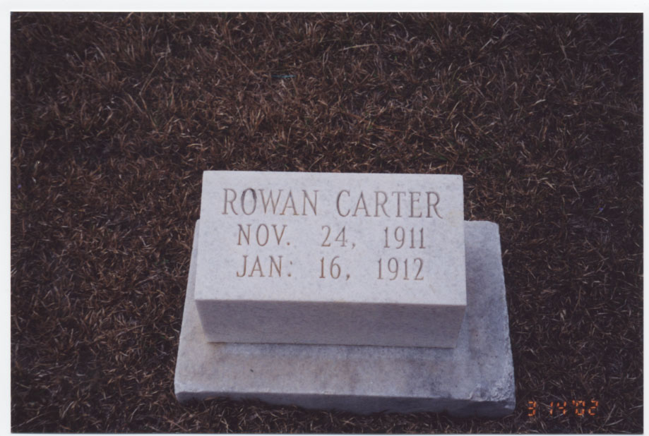 Walter Rowan Carter 1911-1912