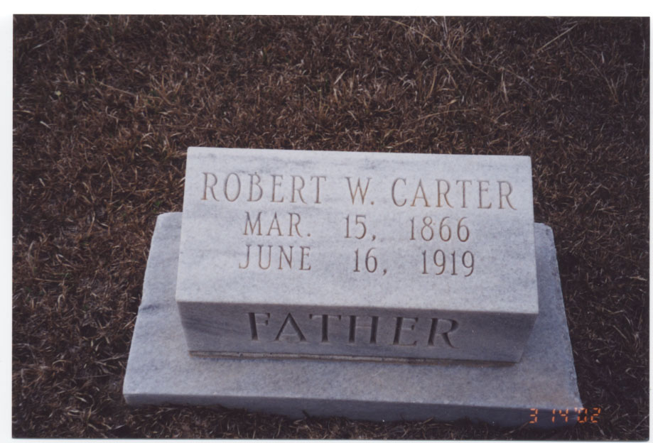 Robert Carter 1866 - 1919
