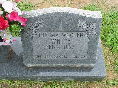 Thelma Wooten White