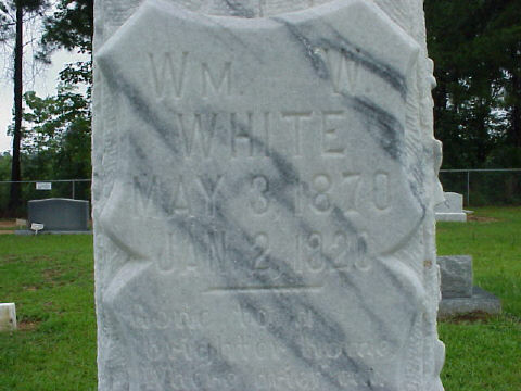 Wm. W. White d. 1920
