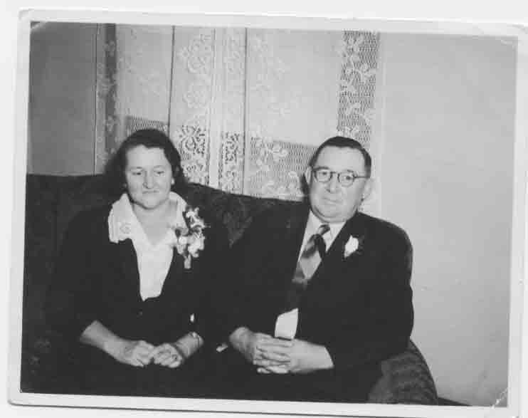 This is a photo of my great uncle Robert Hugh Carter and his wife Zeola Campbell Carter taken in 1943 in Crystal Springs, MS.