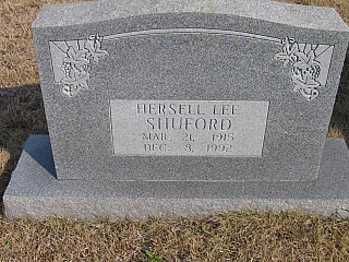 Hersell Lee Shuford stone