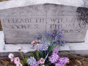 Elizabeth & William Thomas Sykes